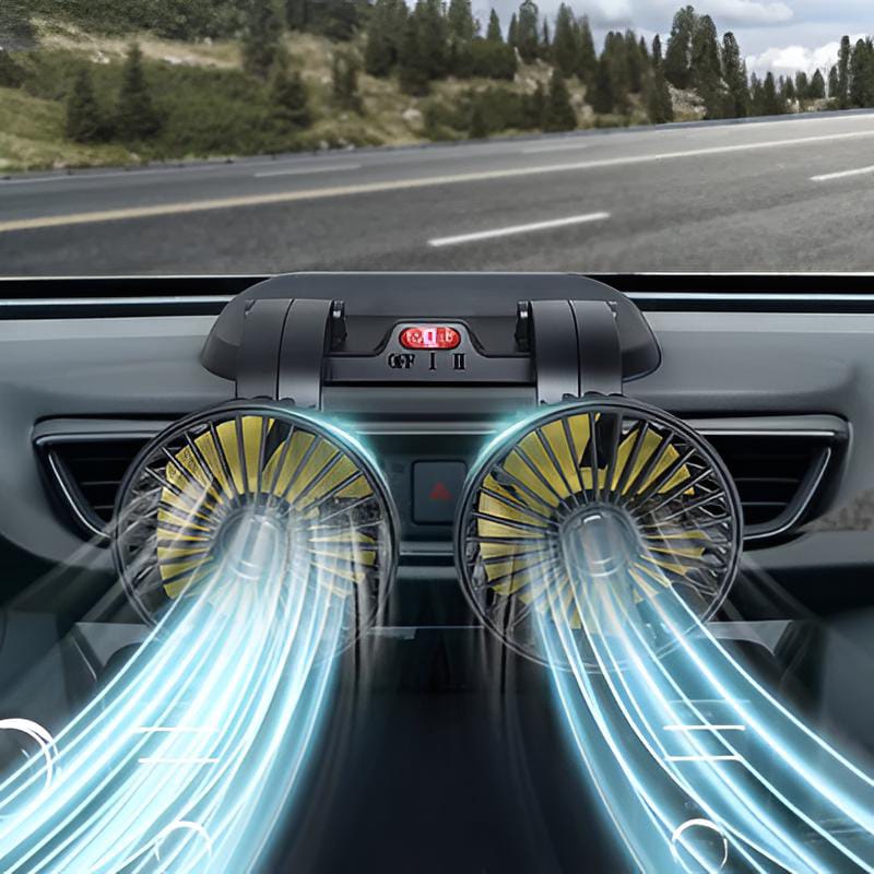 Car Dashboard cooling fan